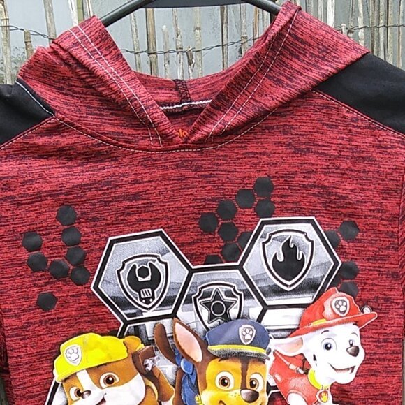Boy's Nickelodeon Paw Patrol Long Sleeve Tshirt Hoodie - S (4) - Picture 3 of 13